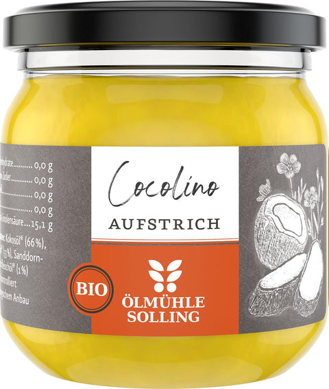 Bio Cocolino Aufstrich Kokosaufstrich in Schraubglas 160 g Ölmühle Solling