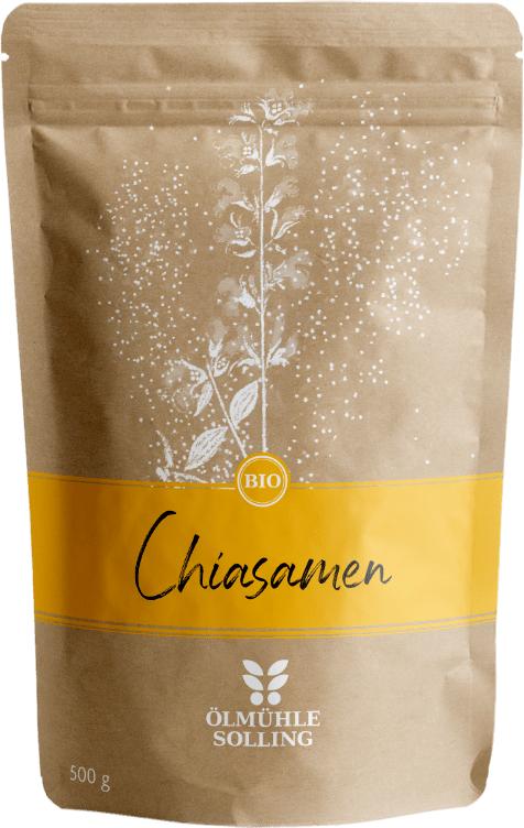 Bio Chiasamen 500 g Ölmühle Solling im Doypack