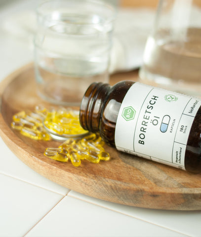 Bio Borretschöl Kapseln - vegan
