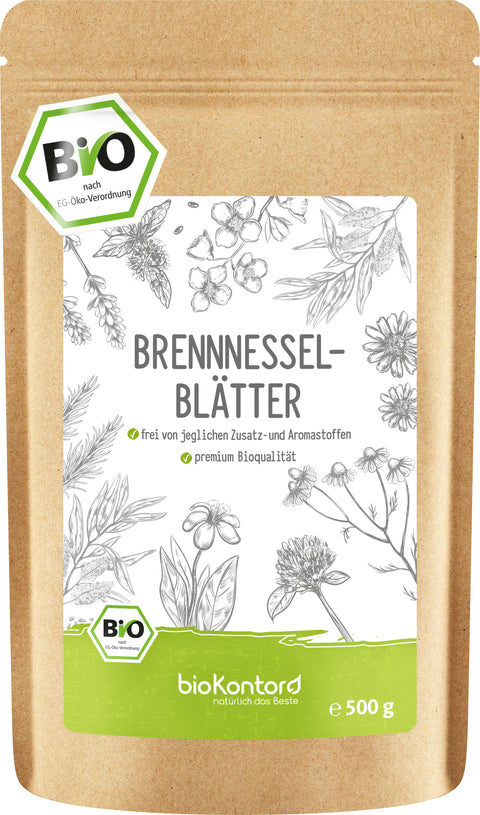 Brennnesselblättertee Doypack 500 g