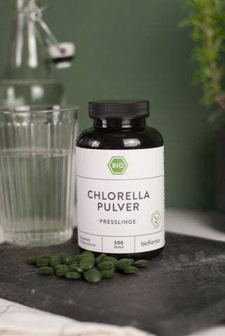 Bio Chlorella Presslinge - vegan