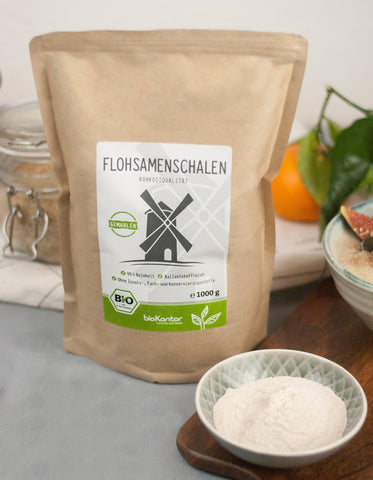 Flohsamenschalen GEMAHLEN BIO