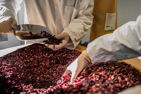 Hibiskusblüten ganz BIO