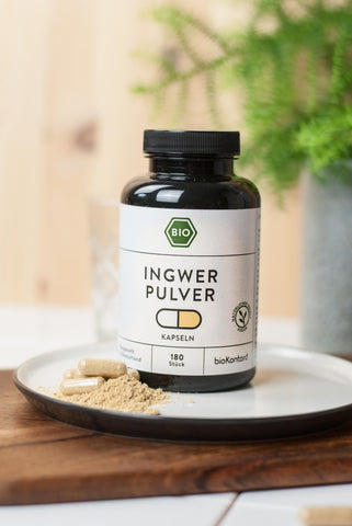 Bio Ingwer Kapseln - vegan