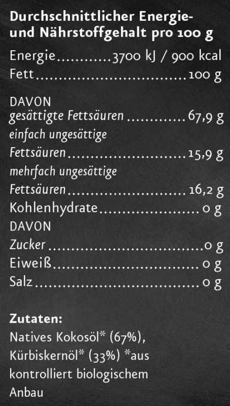 Kürbiskern Aufstrich Ölmühle Solling Nährwerte