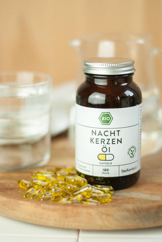 Bio Nachtkerzenöl Kapseln - vegan