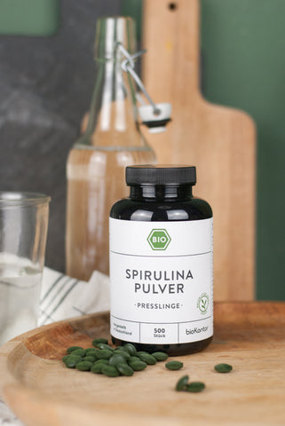 Bio Spirulina Presslinge - vegan
