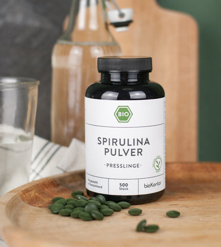 Bio Spirulina Presslinge - vegan