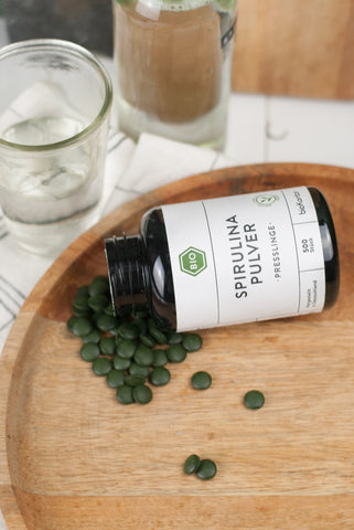Bio Spirulina Presslinge - vegan