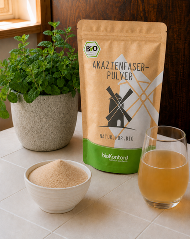 Bio Akazienfaser Pulver