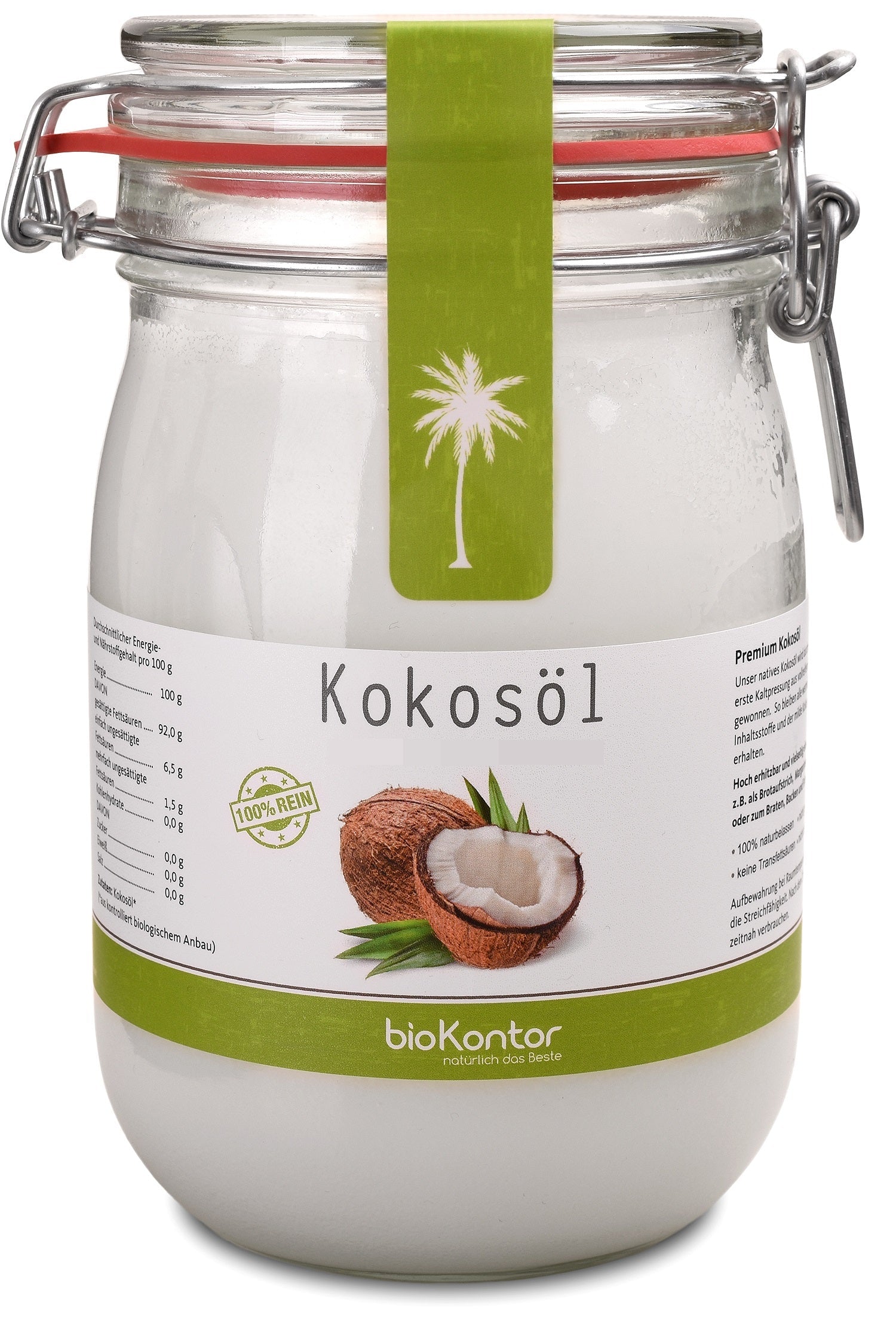 sexy dessous für dicke Premium Bio-Kokosöl – kaltgepresst & erntefrisch