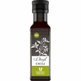 Bio Chiliöl Würzöl aus frischen Chili und Rapsöl