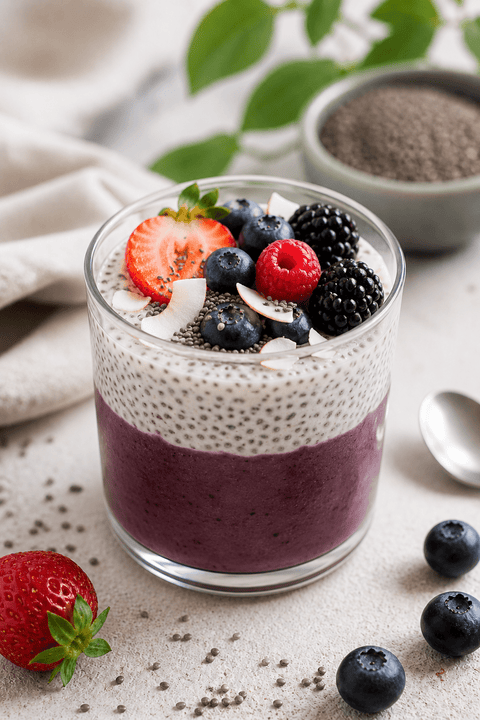 Acai-Chia-Pudding - bioKontor
