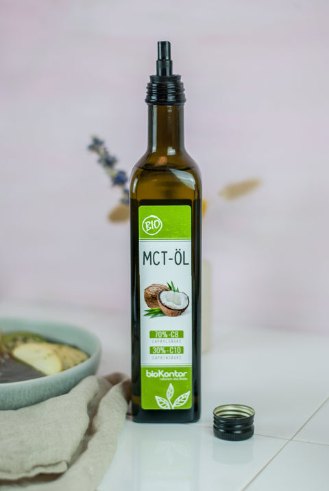 Bio MCT Öl von bioKontor mit Springdosierer