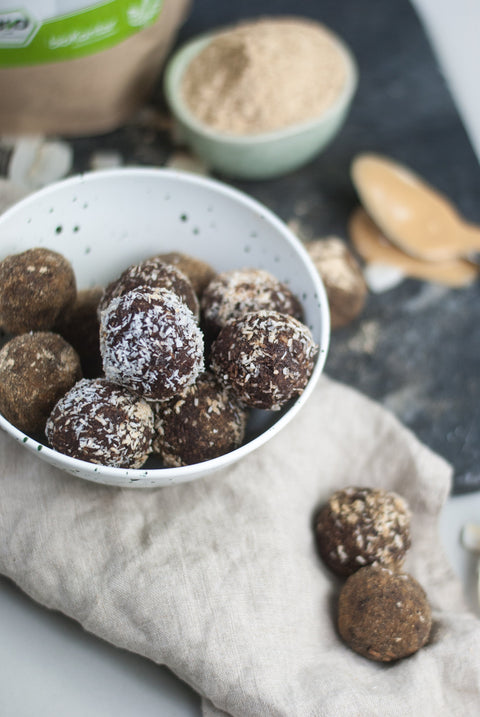 Maca Energyballs mit Macapulver 