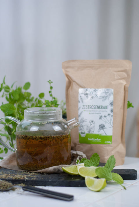 Badetee mit Zistrosenkraut - bioKontor