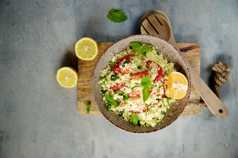 Couscous Salat mit Sesamöl - bioKontor