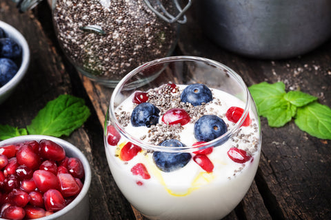 Früchtequark mit Leinöl - bioKontor