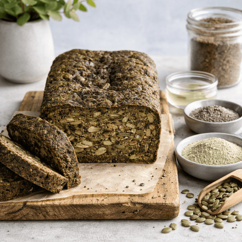 Glutenfreies Brot mit Mandelmehl - bioKontor