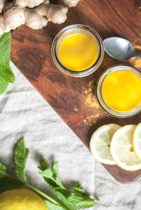 Ingwer Shot mit Zitrone - bioKontor