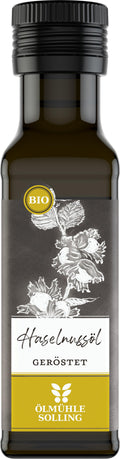 Bio Haselnussöl 100 ml geröstet Ölmühle Solling