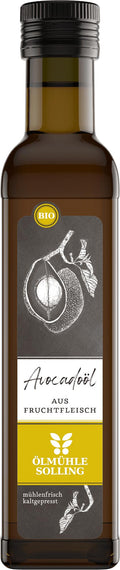 Avocadoöl 250 ml Fruchtfleischöl Ölmühle Solling