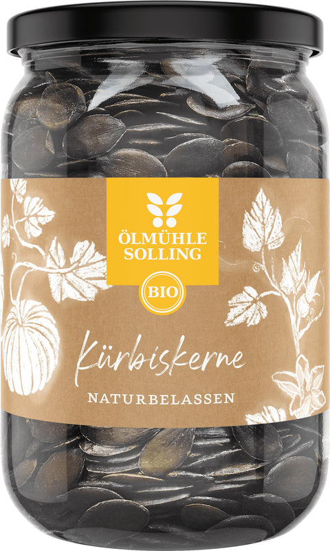 Kürbiskerne 350 g bio im Schraubglas