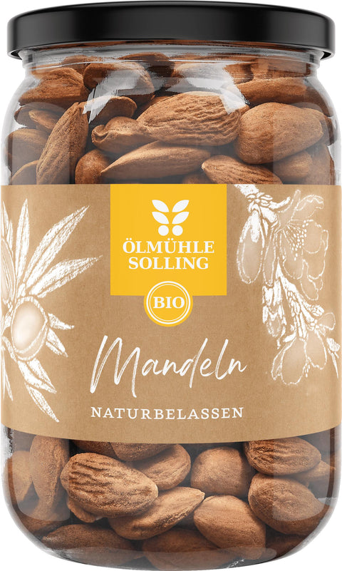 Mandeln 350 g im Schraubglas