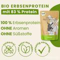 Bio Erbsenprotein Pulver