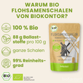 Eigenschaften der bio Flohsamenschalen von bioKontor