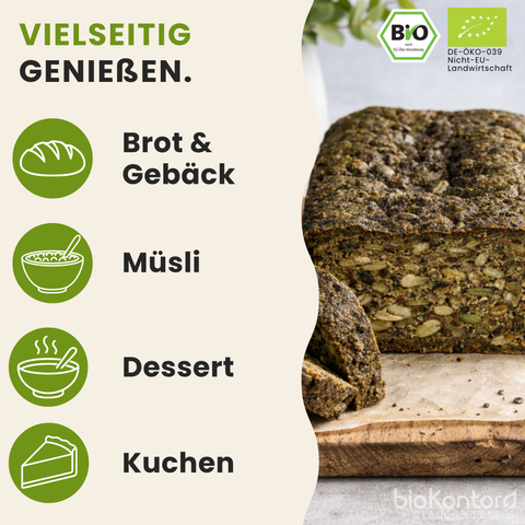 Anwendungsmöglichkeiten des bio Mandelmehls von bioKontor