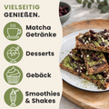 Zubereitungsvorschläge für das bio Matcha Pulver von bioKontor