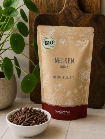 Bio Nelken ganz