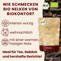 Bio Nelken ganz