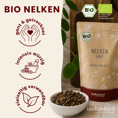 Bio Nelken ganz