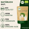 Produkteigenschaften des bio Spirulinapulvers von bioKontor
