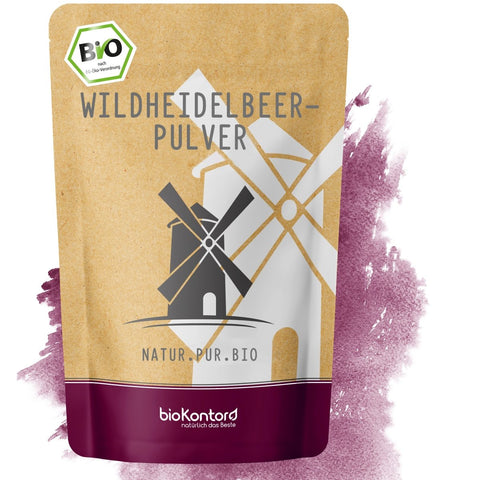 Wildheidelbeerpulver bio