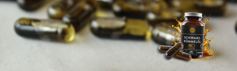 Bio Schwarzkümmelöl Kapseln – ungefiltert & naturbelassen