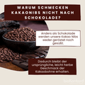 Erklärung Geschmack der Kakaonibs von bioKontor