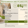 Nährwerte von bio Reisprotein von bioKontor