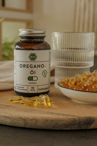 Oregano Öl Kapseln BIO - vegan