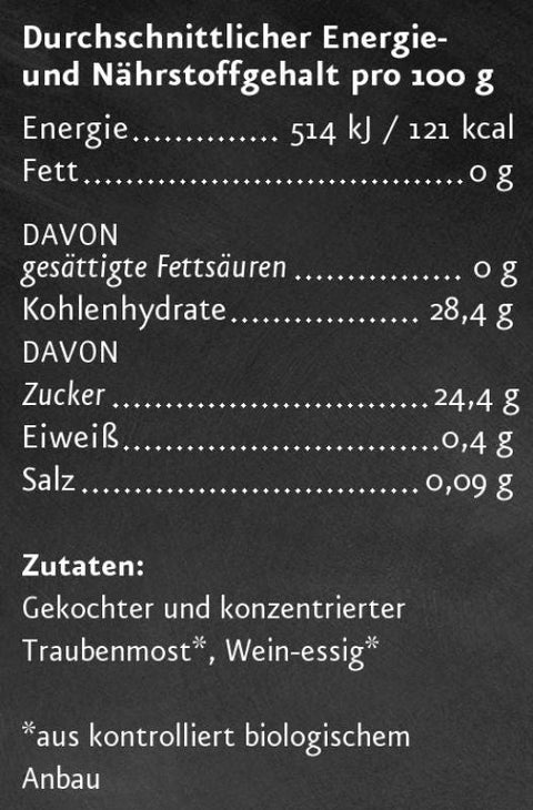 Aceto Balsamico di Modena I.G.P. BIO 250 ml - bioKontor