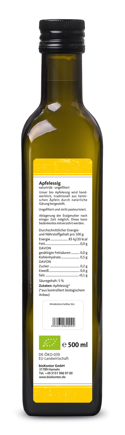 Apfelessig BIO naturtrüb - bioKontor