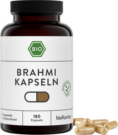Bio Brahmi Kapseln - vegan - bioKontor