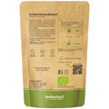 bio Schachtelhalmkraut Tee getrocknet und geschnitten von biokontor - Produktrückseite mit Anweisung zur Teezubereitung