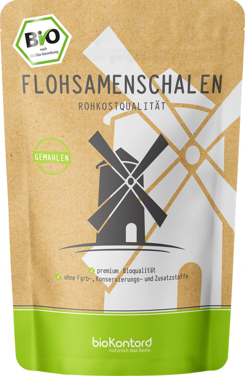 Flohsamenschalen GEMAHLEN BIO - bioKontor