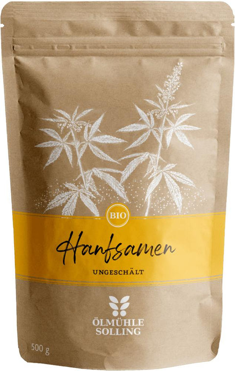 Hanfsamen ungeschält 500g - BIO - bioKontor