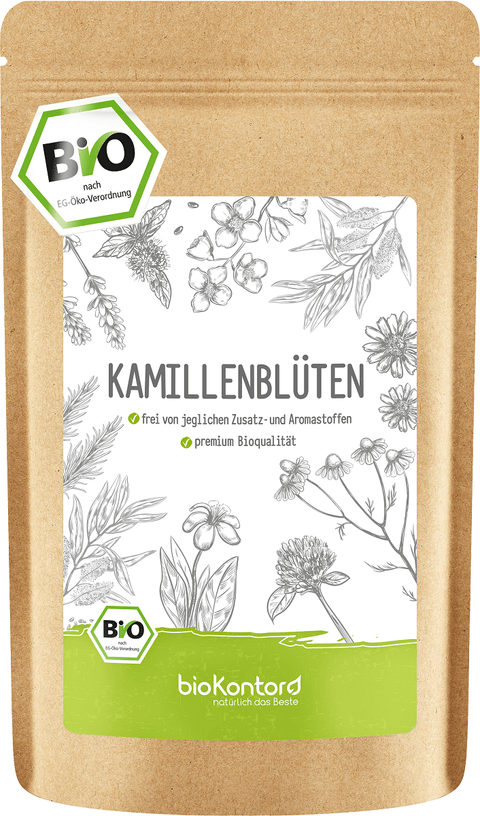 Kamillenblüten ganz BIO - bioKontor