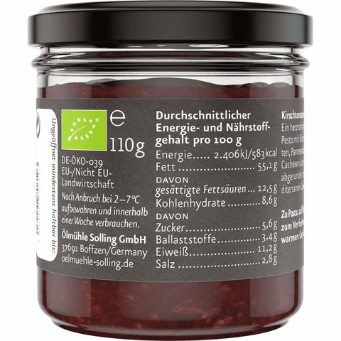 Kirschtomaten Pesto BIO 110 g