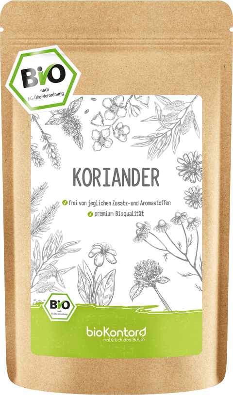 Koriander ganz BIO - bioKontor
